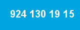 924 130 19 15